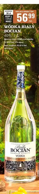 Biedronka Wódka Biały Bocian Vodka oferta