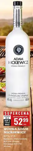 Biedronka Wódka Adam Mickiewicz oferta
