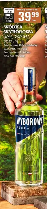 Biedronka Wódka Wyborowa Vodka oferta