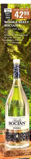 Biedronka Wódka Biały Bocian Vodka oferta