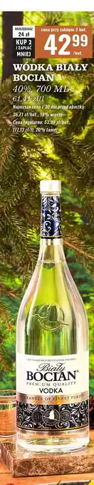 Biedronka Wódka Biały Bocian Vodka oferta