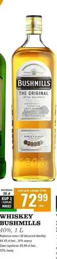 Biedronka Whiskey Bushmills Original oferta