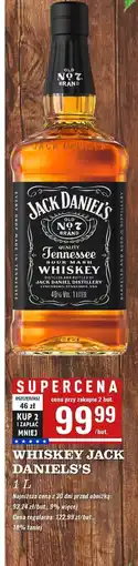 Biedronka Whiskey Jack Daniel's Old No. 7 oferta