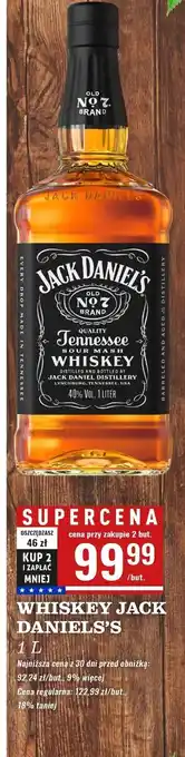 Biedronka Whiskey Jack Daniel's Old No. 7 oferta