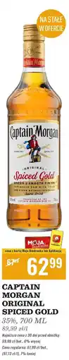 Biedronka Rum Captain Morgan Spiced Gold oferta
