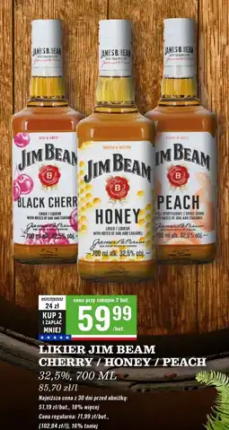 Biedronka Bourbon Jim Beam Peach oferta