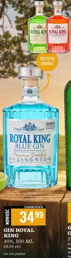 Biedronka Gin Royal King Grapefruit oferta