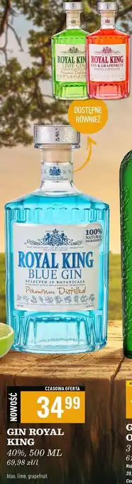 Biedronka Gin Royal King Grapefruit oferta