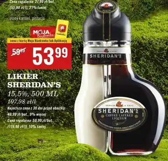 Biedronka Likier Sheridan's Coffee oferta