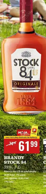 Biedronka Brandy Stock 84 oferta