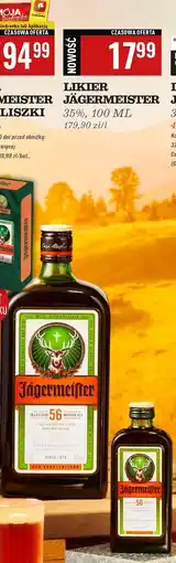 Biedronka Likier Jagermeister oferta