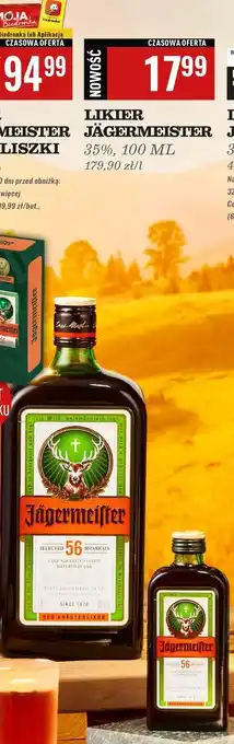 Biedronka Likier Jagermeister oferta
