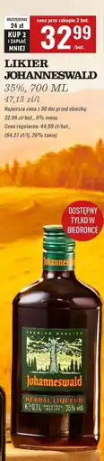 Biedronka Likier Johanneswald oferta