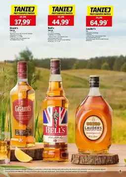Lidl Whisky Grant's Triple Wood oferta