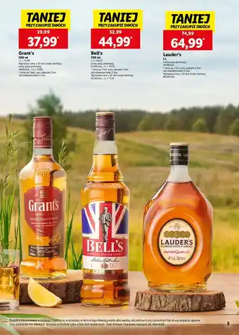 Lidl Whisky Grant's Triple Wood oferta