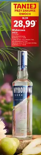 Lidl Wódka Wyborowa Vodka oferta