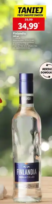 Lidl Wódka Finlandia Vodka Of Finland oferta