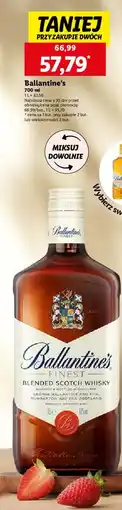Lidl Whisky Ballantine's Finest oferta
