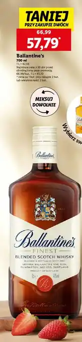 Lidl Whisky Ballantine's Finest oferta