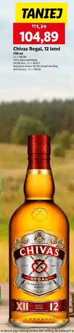 Lidl Whisky Chivas Regal 12 oferta