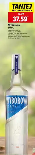 Lidl Wódka Wyborowa Vodka oferta