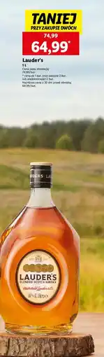 Lidl Whisky Lauder's oferta