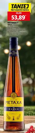 Lidl Brandy Metaxa 5 oferta
