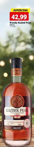 Lidl Brandy Kazbek Peak Aged 6 Months oferta