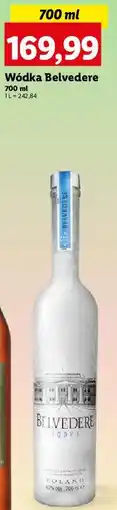 Lidl Wódka Belvedere oferta
