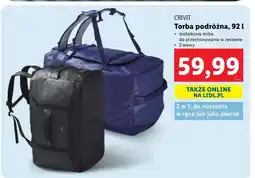 Lidl Torba 92 l 64 x 32 36 cm Crivit oferta