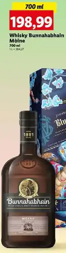 Lidl Whisky Bunnahabhain Moine oferta
