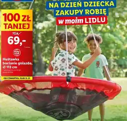 Lidl Huśtawka bocianie gniazdo Playtive oferta