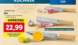 Lidl Nóż tasak Livarno Home oferta