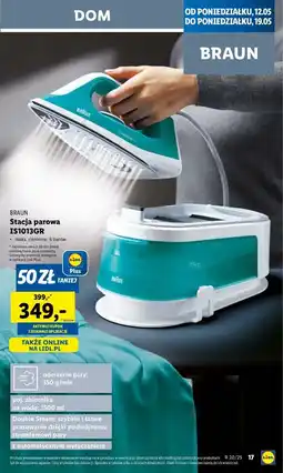 Lidl Żelazko is1013gr Braun oferta