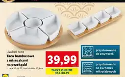 Lidl Taca z miseczkami Livarno Home oferta