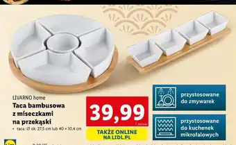 Lidl Taca z miseczkami Livarno Home oferta