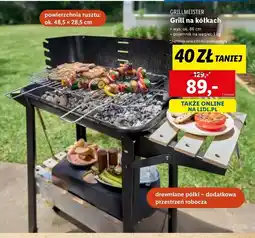 Lidl Grill na kółkach 86 cm Meister oferta