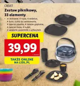 Lidl Zestaw piknikowy Crivit oferta