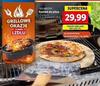 Lidl Kamień do pizzy 38 cm Grill Meister oferta