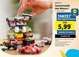 Lidl Autko hot wheels Mattel oferta