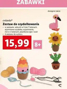 Lidl Zestaw do szydełkowania Crelando oferta