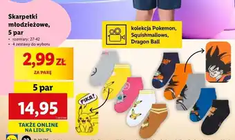 Lidl Skarpetki 27-42 oferta