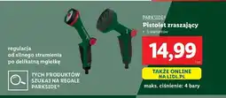 Lidl Pistolet zraszający Parkside oferta