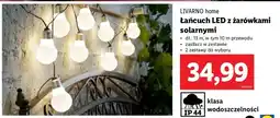 Lidl Łańcuch solarny Livarno Home oferta