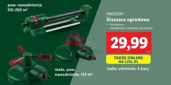 Lidl Zraszacz kolisty Parkside oferta