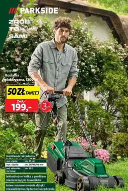 Lidl Kosiarka elektryczna 1200 w Parkside oferta