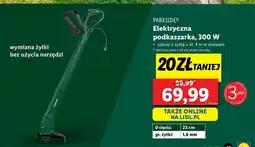 Lidl Podkaszarka elektryczna 300 w Parkside oferta