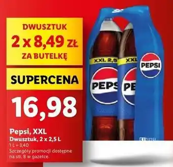 Lidl Napój Pepsi oferta