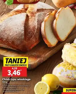 Lidl Chleb typu włoskiego oferta