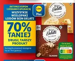 Lidl Lody white chocolate almond Bon Gelati oferta